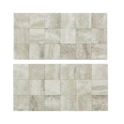 Bone Porcelain 12 In. X 12.875 In. Metal and Composite Peel and Stick Tile Backsplash (1.07 Sq. Ft./Pack)